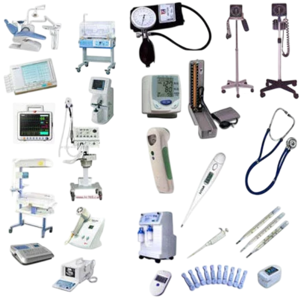 Selected diagnostic and healthcare equipment